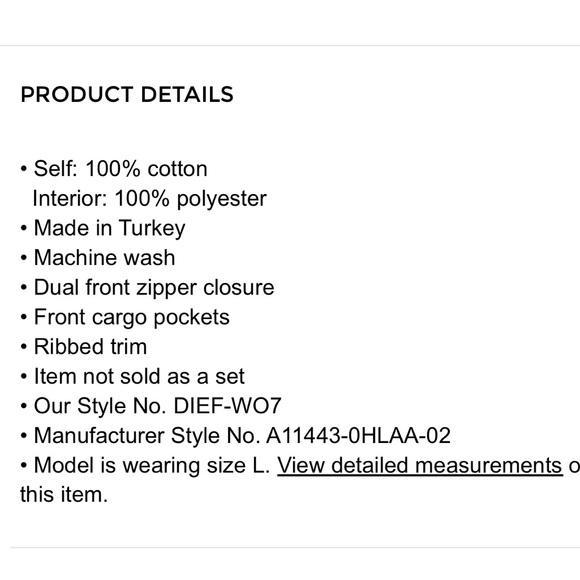 Diesel denim bomber jacket - Picture 6 of 6